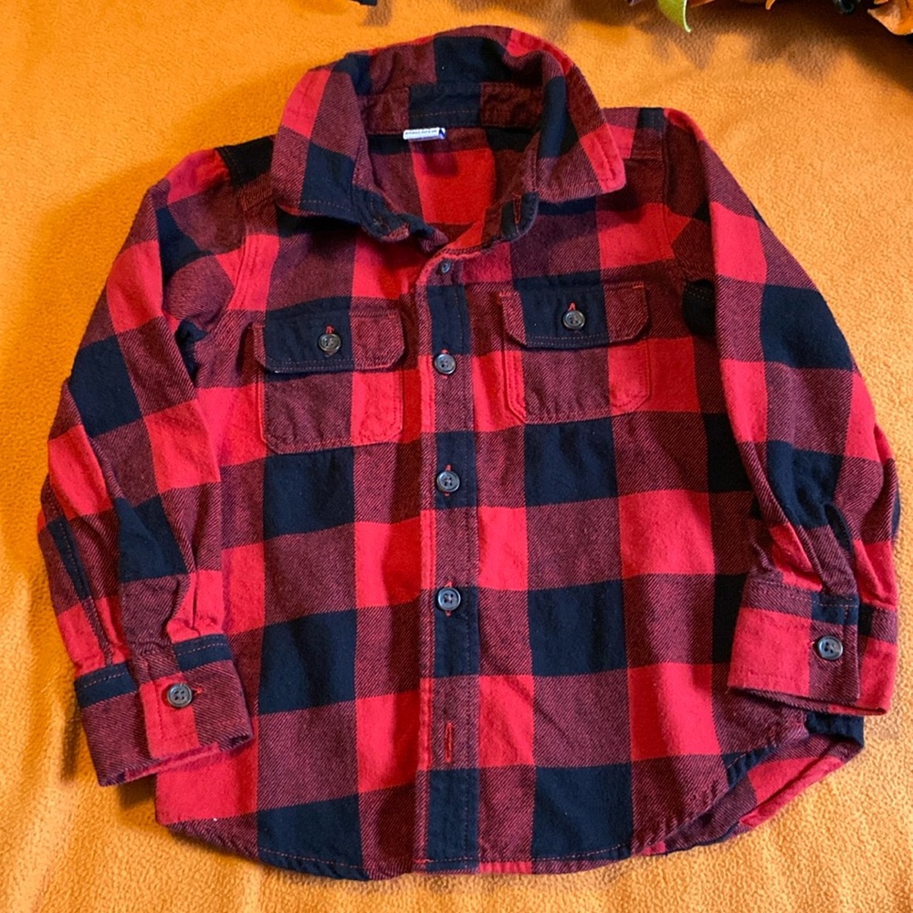 4T Plaid Old Navy Flannel
